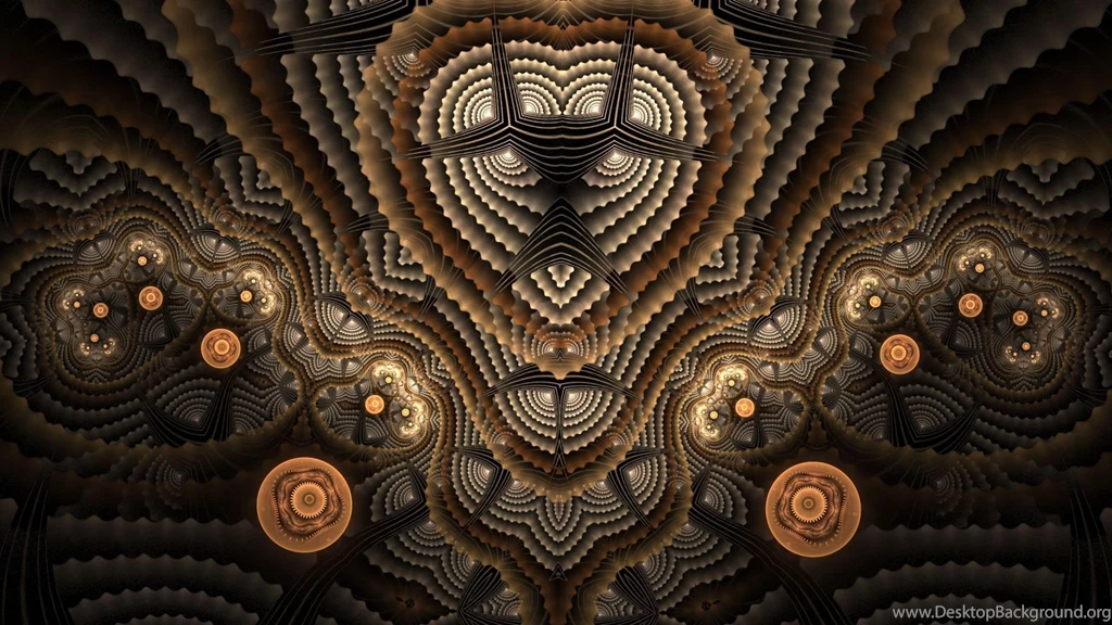 Straddle The Line Between Math And Art With These Fractal Wallpapers