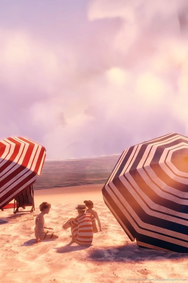 Download Bioshock Infinite Beach Wallpapers For iPhone 4