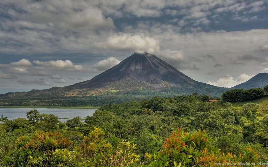 Himmel Volcano Costa Rica Wallpapers