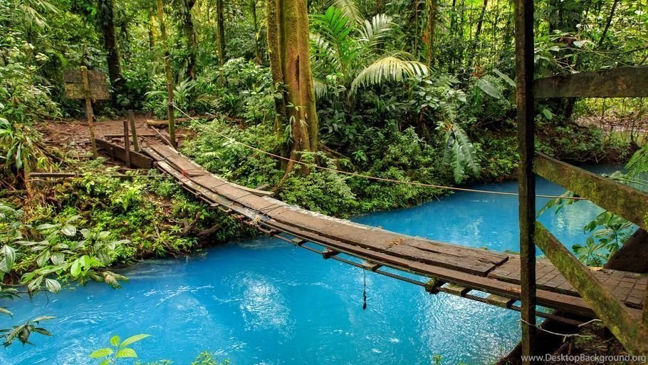Nature, Costa Rica, Volcano Tenorio National Park, Turquoise Water ...