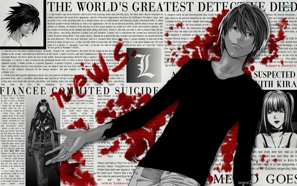 Best Anime 2016 Death Note Wallpapers