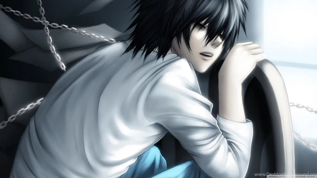 Death Note, Lawliet HD Desktop Wallpapers : High Definition ...