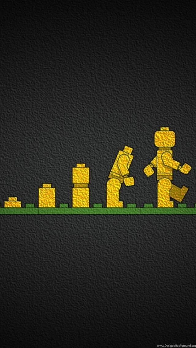 Lego Evolution iPhone 5 Wallpapers
