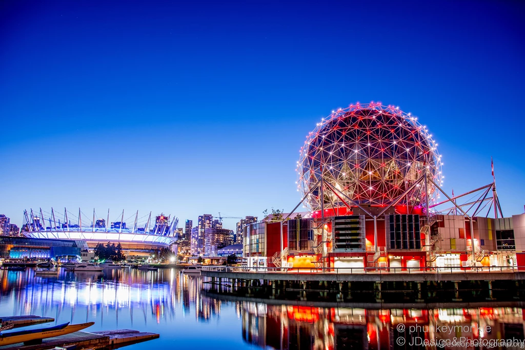 Vancouver Nightlife Wallpaper.