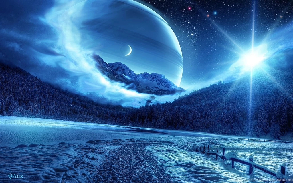 Pictures Of Beautiful Creative Design, Forest, Winter, Planet ...