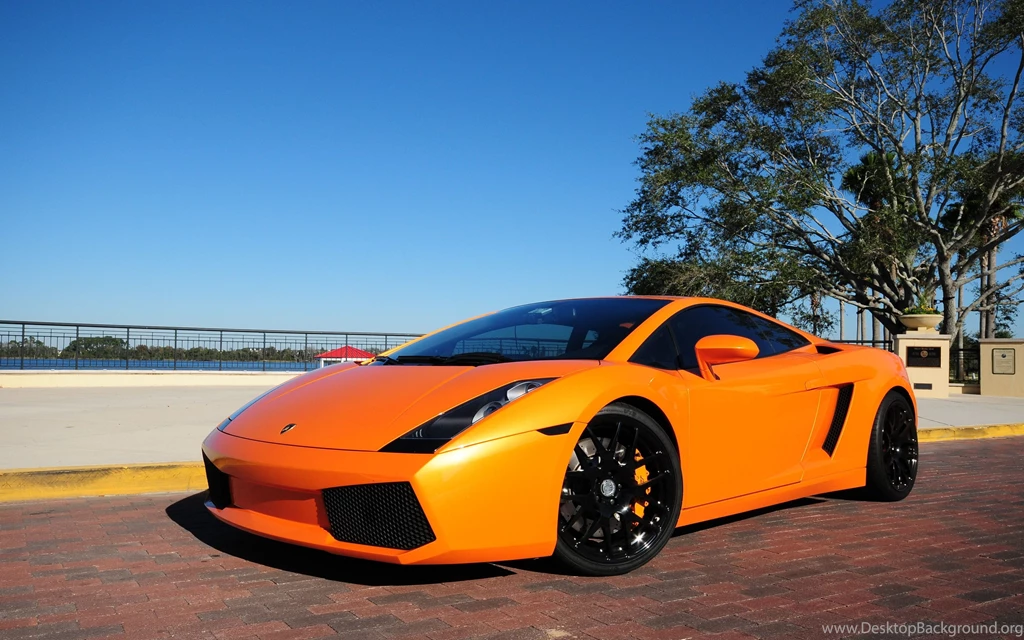 Lamborghini Gallardo Orange Wallpapers