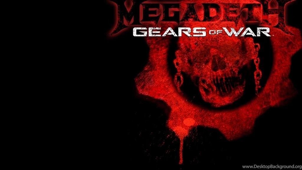 Megadeath Gears Of War Games Logo Hd Wallpapers Desktop Background