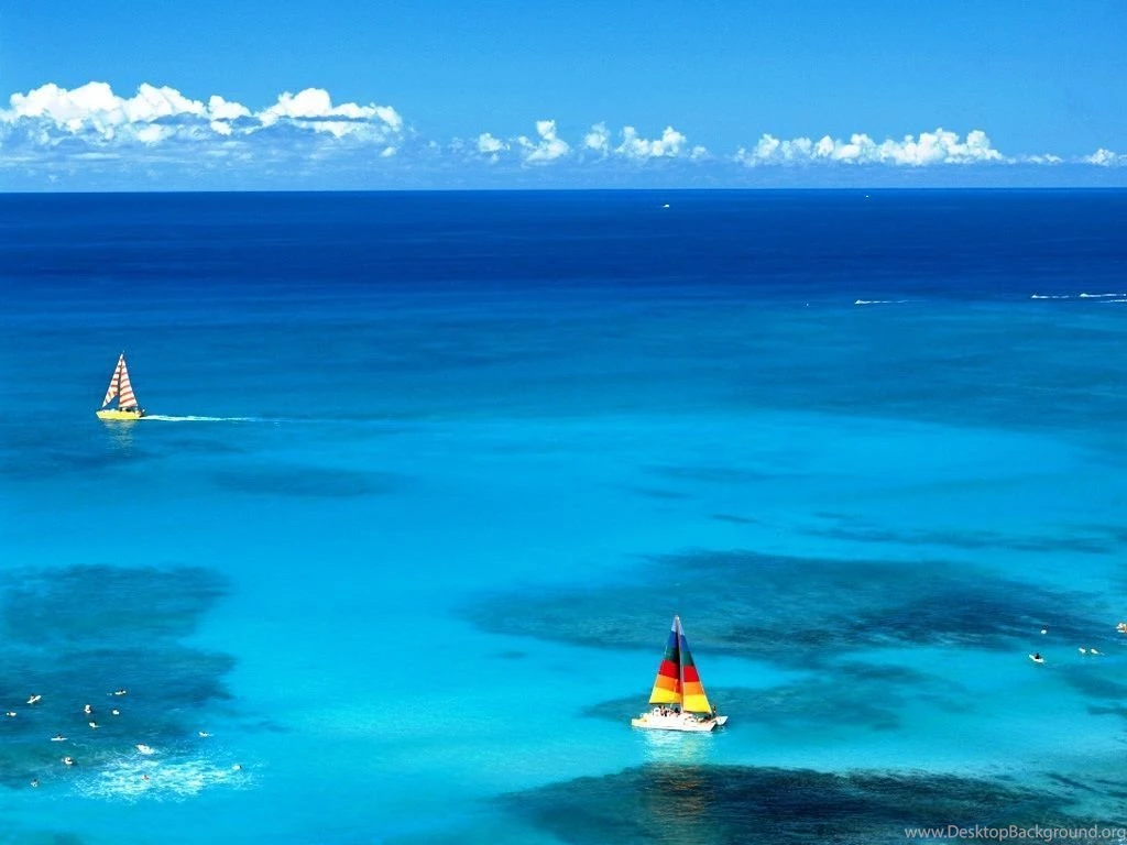 The Excitement To Set The Hawaiian Desktop Wallpaper: Beach By ...