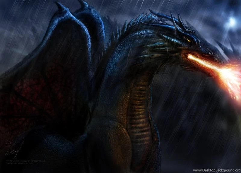 Black Dragon Wallpapers By Aniigraphuse On DeviantArt