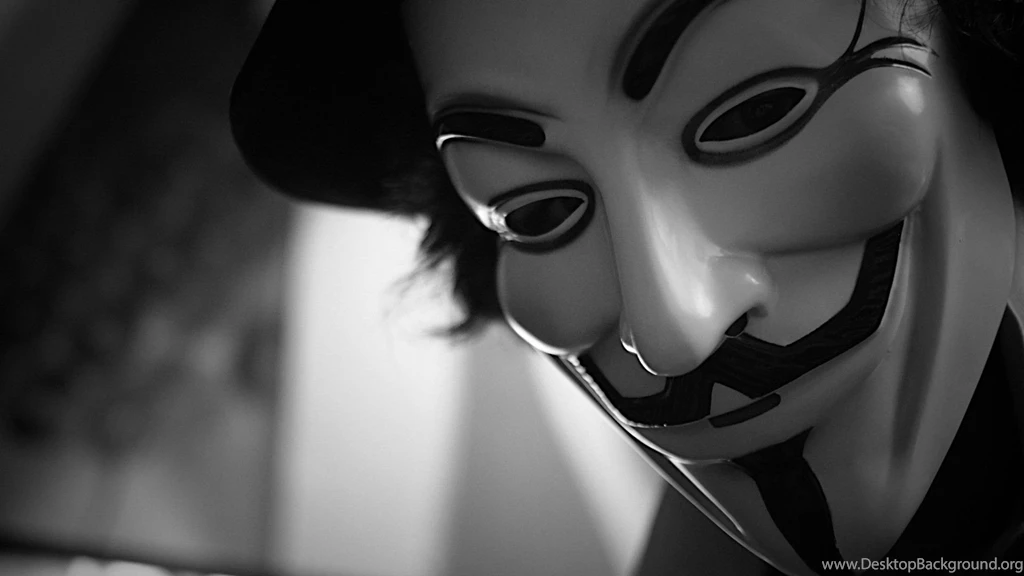 HDscreen: Anonymous Guy Fawkes Desktop Bakcgrounds