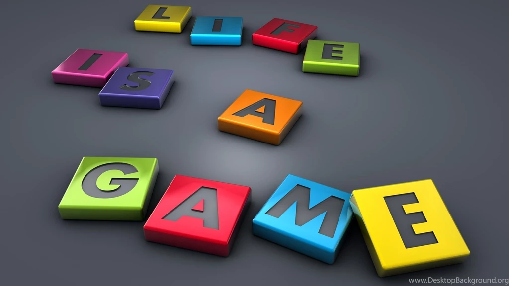 2560x1440 3d Life Is A Game Wallpapers