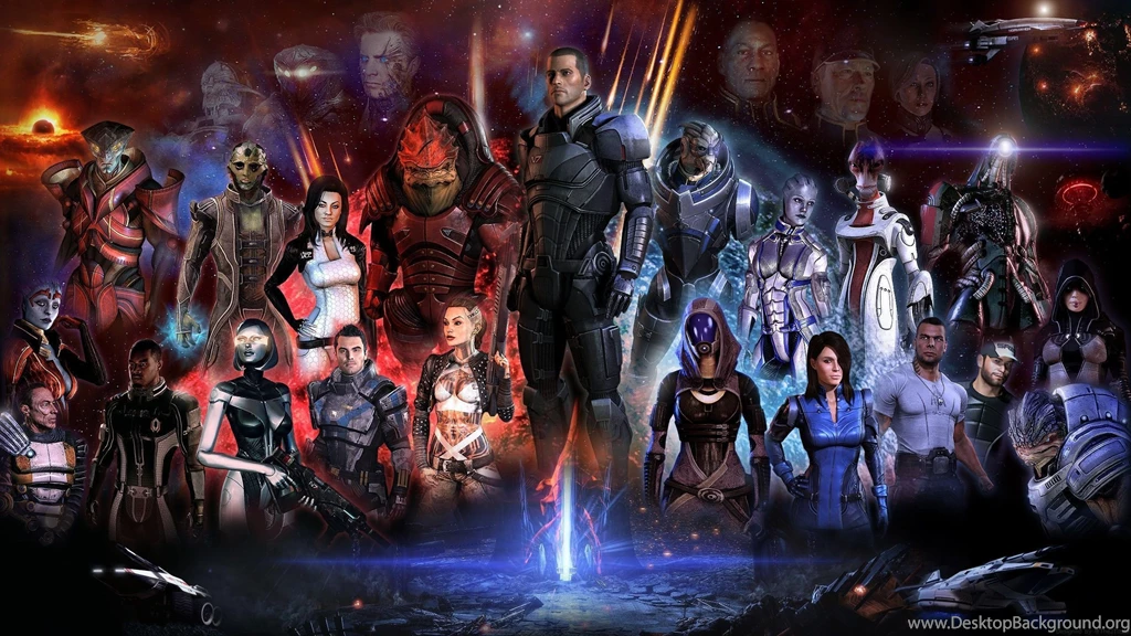 Video Games Mass Effect Fan Art Wallpapers