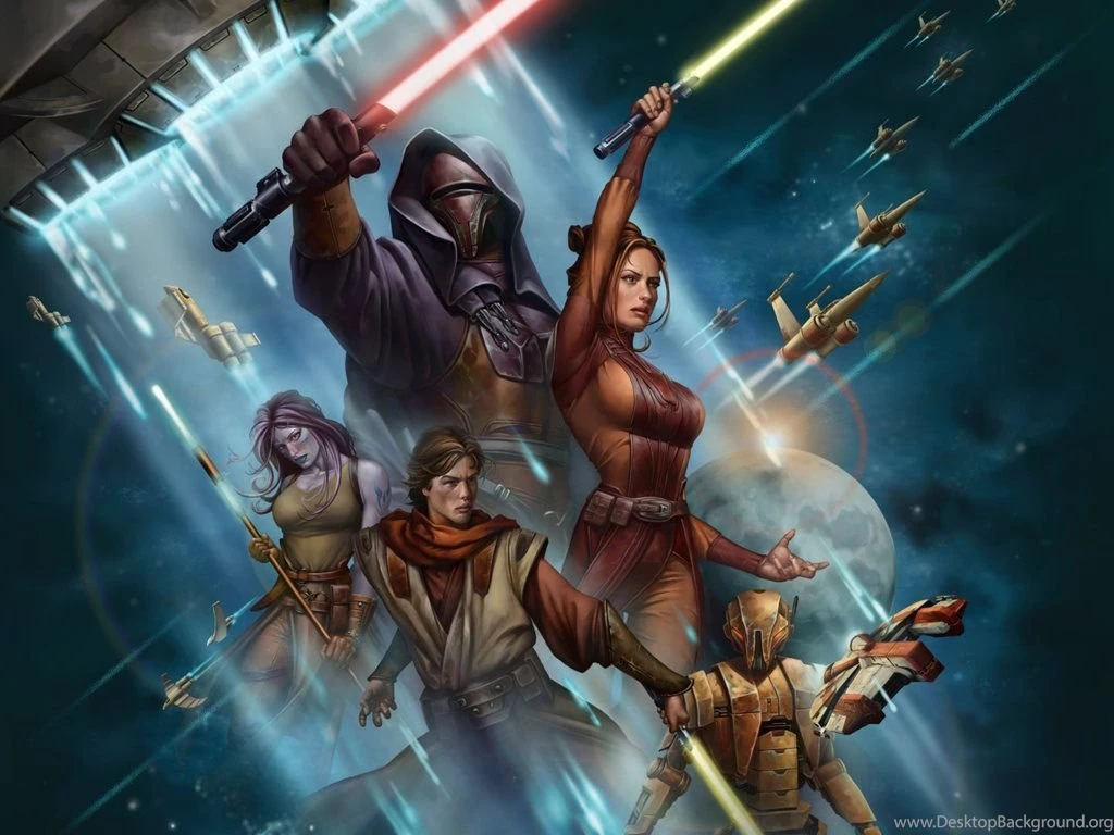 My Free Wallpapers Star Wars Wallpapers : Knights Of The Old ...