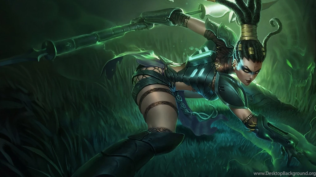 Nidalee in League of Legends Wallpaper.jpg