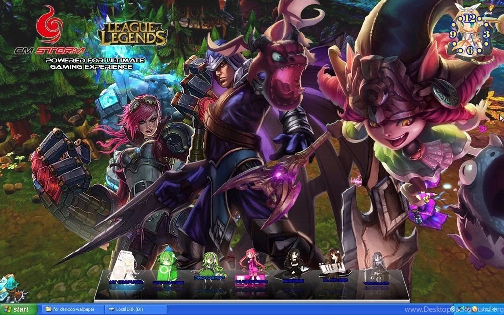League Of Legends Desktop Backgrounds By Deniaru On DeviantArt