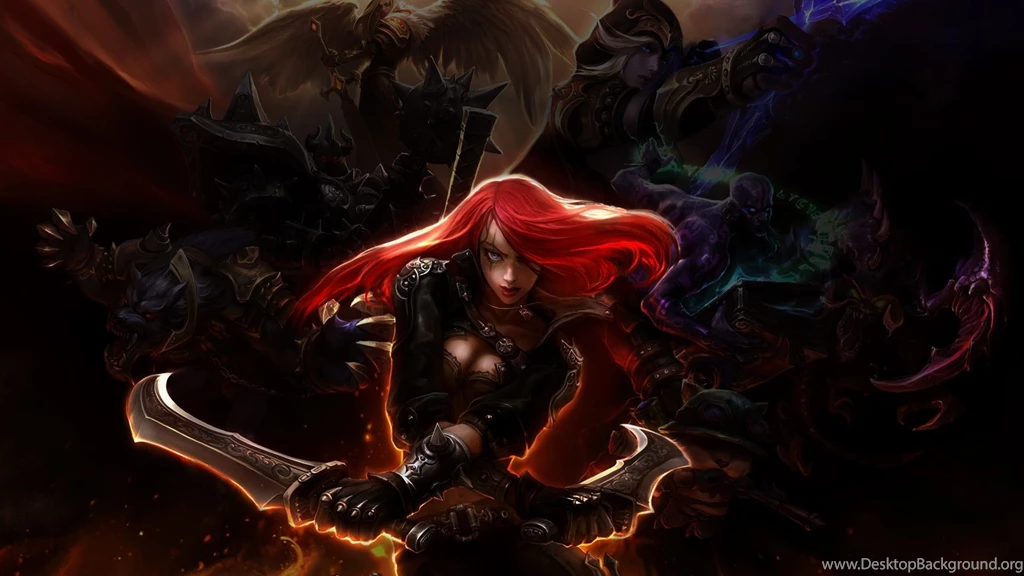 Katarina in League of Legends Wallpaper.jpg