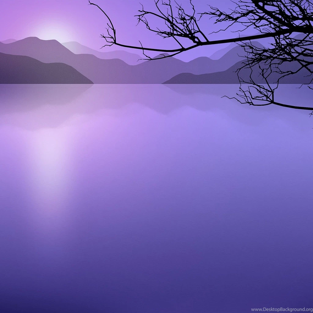 Calm Lake Cartoon Design Related Desktop / HD iPad Wallpapers