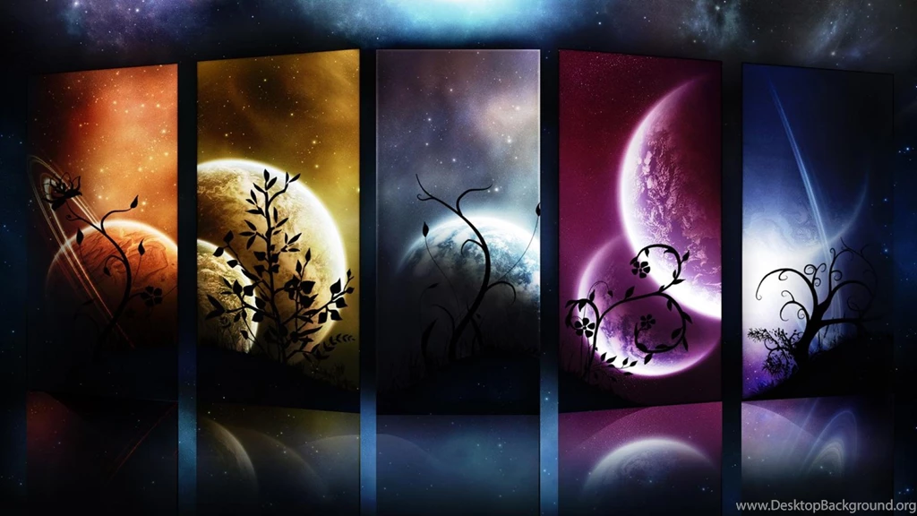 Planets Artwork Space Moon HD Wallpapers Wallpapers   (