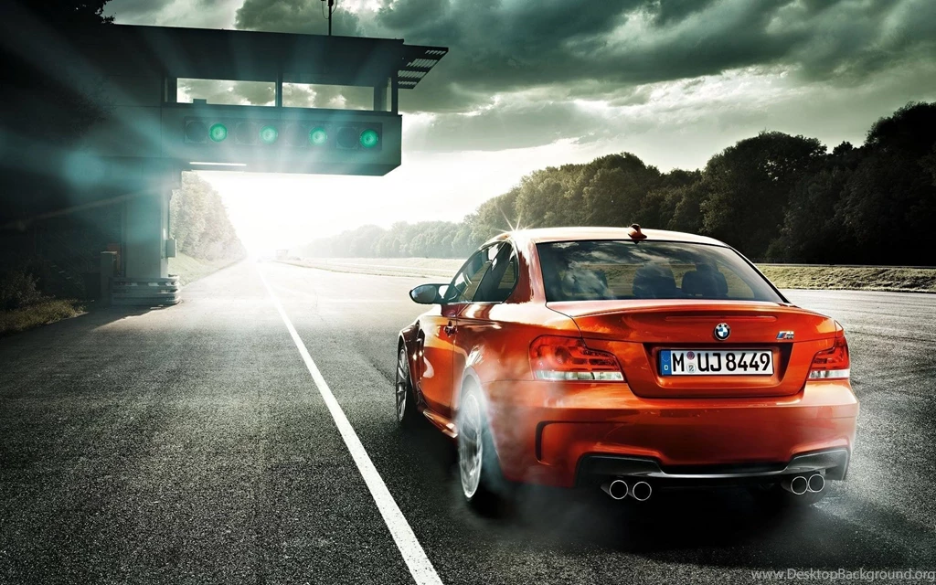 BMW 1M Red Wallpapers HD