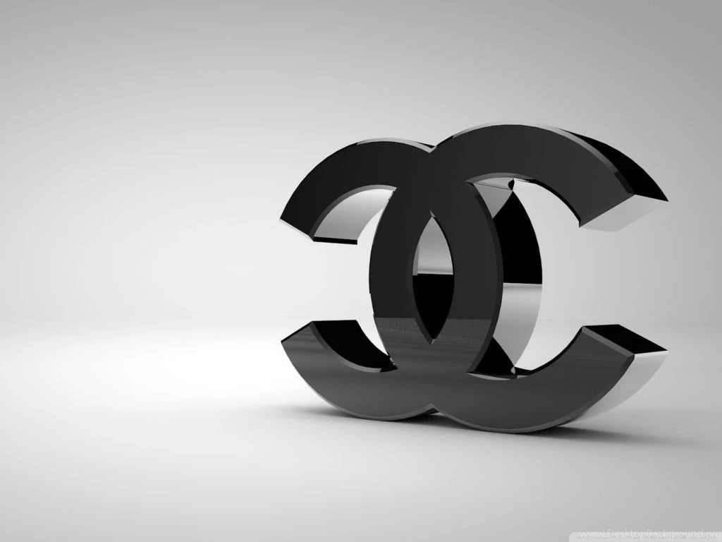 Chanel Logo Shiny Black HD Desktop Wallpapers : Widescreen : High ...