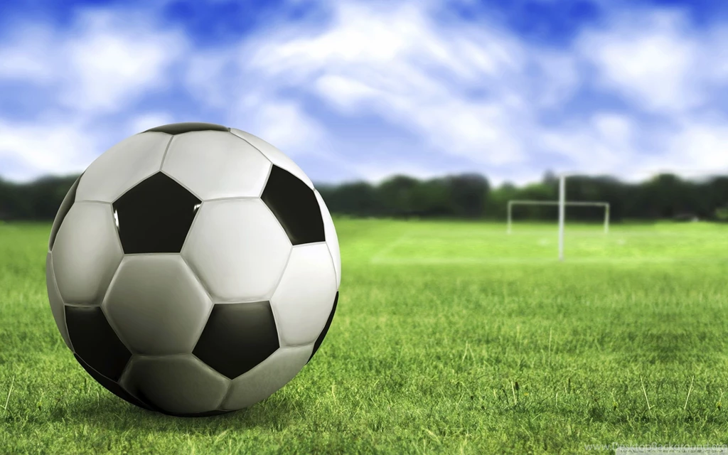 Green Grass, Blue Sky, Soccer Ball, Soccer Field Wallpapers And ...