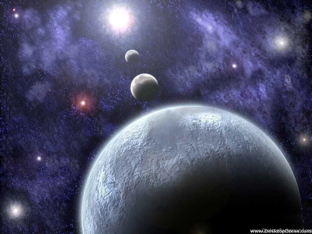 Desktop Wallpapers » 3D Backgrounds » Planets Align Solar System ...