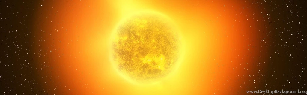 Download Wallpapers 3840x1200 Sun, Solar System, Radiation, Space ...