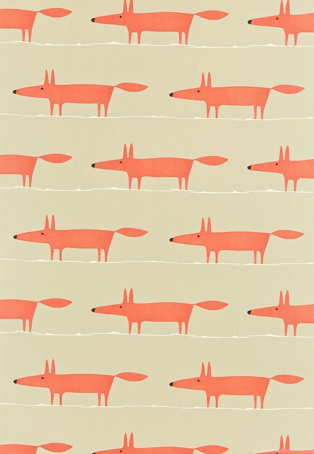 Mr Fox By Scion : Wallpapers Direct
