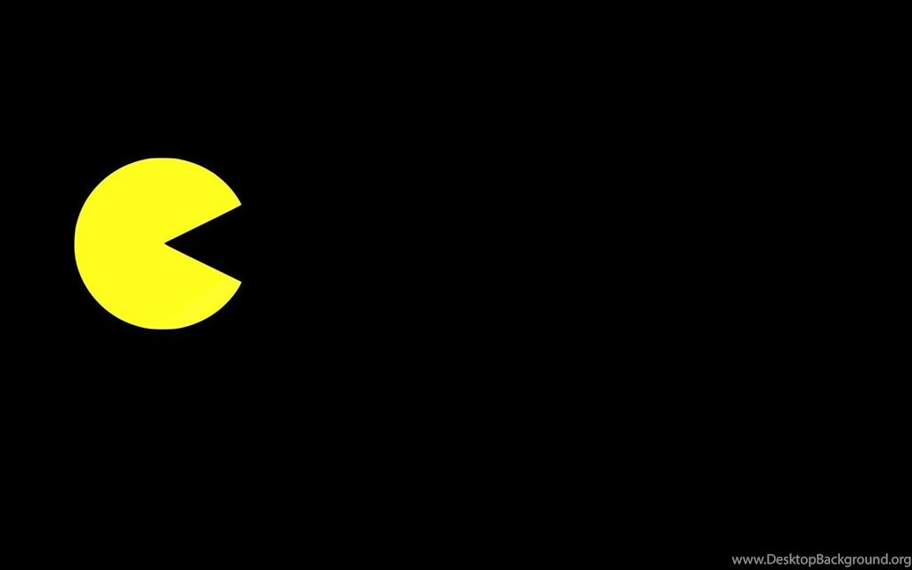 Simple, Pacman, Black Backgrounds   HD Wallpapers
