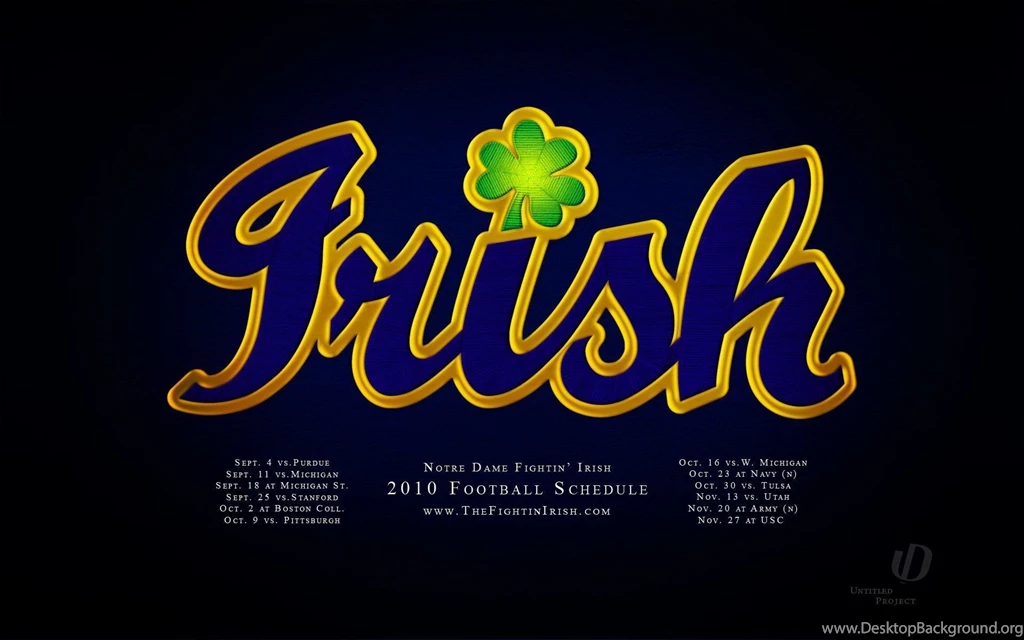 NOTRE DAME Fighting Irish College Football Wallpapers