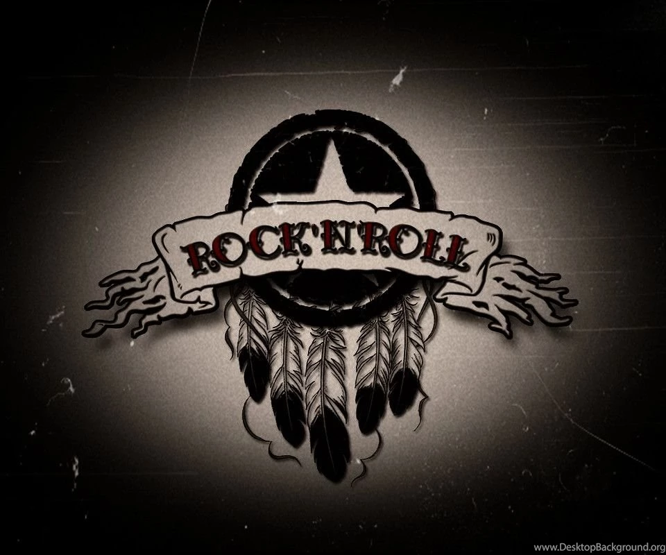 Rock And Roll Sign Wallpaper Images