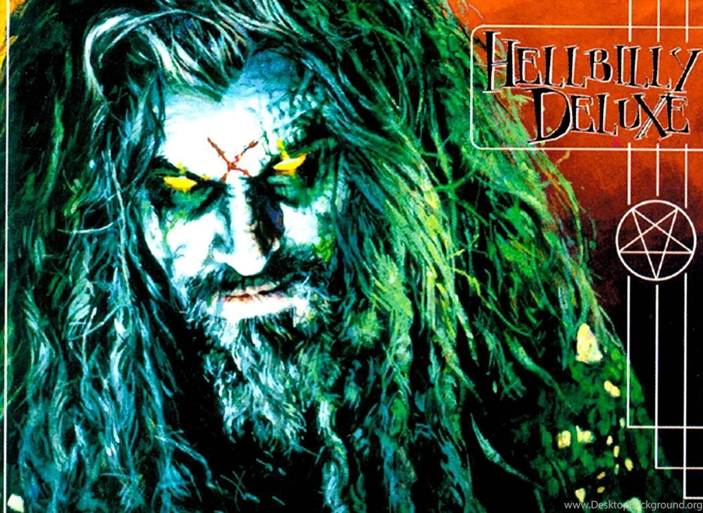 ROB ZOMBIE Industrial Metal Heavy White zombie Rob Zombie White ...