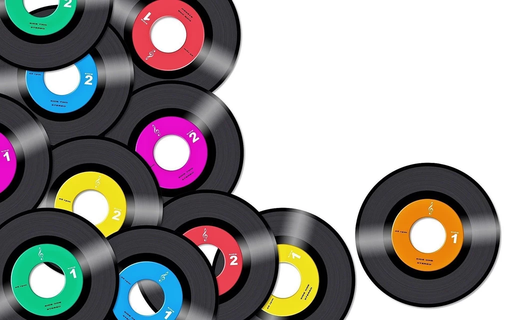 Colourful Vinyl Records Computer Wallpapers, Desktop Backgrounds ...