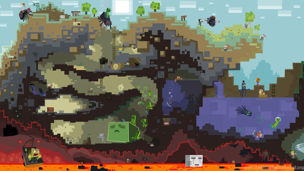 Top Cool Minecraft Desktop Wallpaper Images For Pinterest