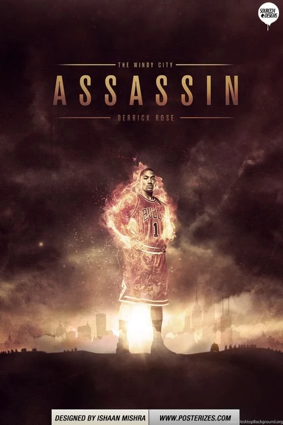NBA Derrick Rose Iphone/Ipod Wallpapers