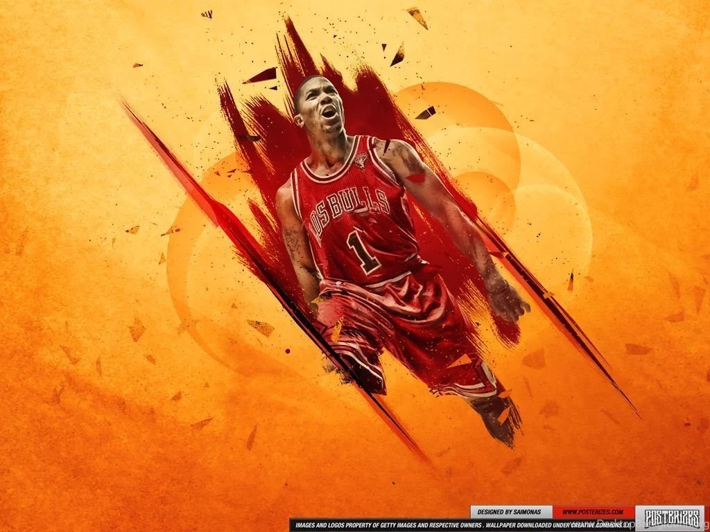 Derrick Rose 'Fierce' (WALLPAPER)