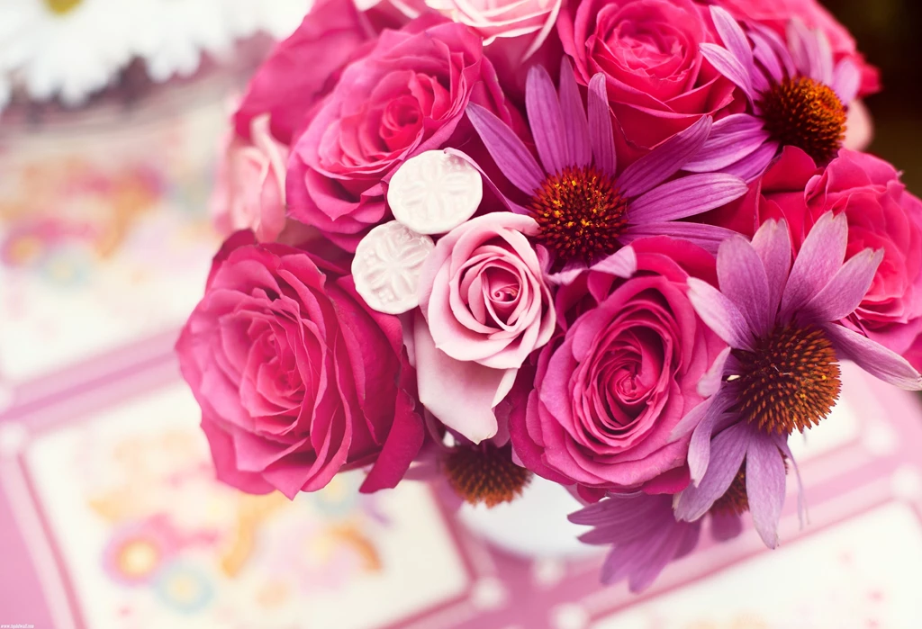 Free Beautiful High Definition Flowers Wallpapers Pink Flower ...