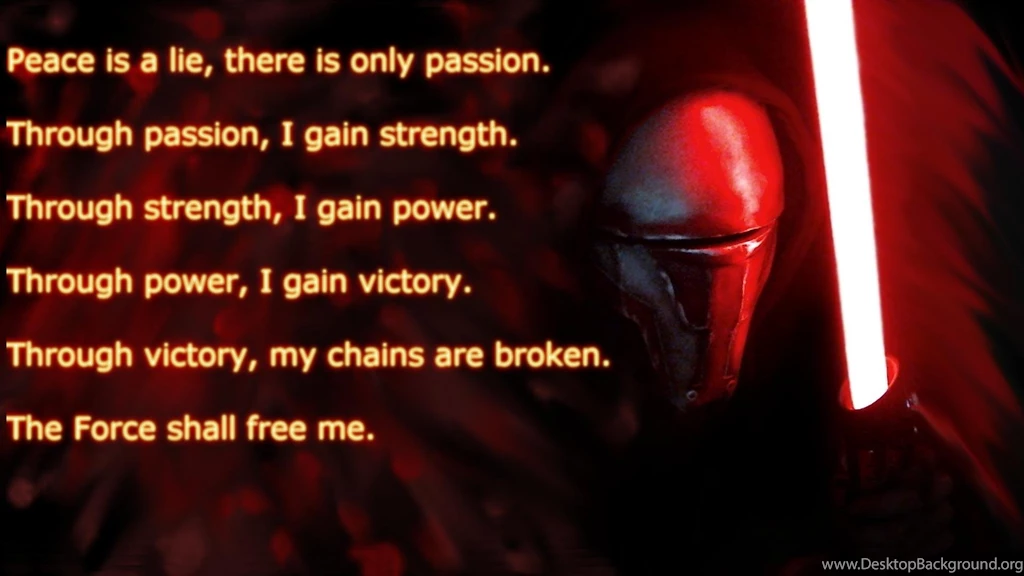 Sith Code & Revan   Wallpapers (Original Content) : StarWars