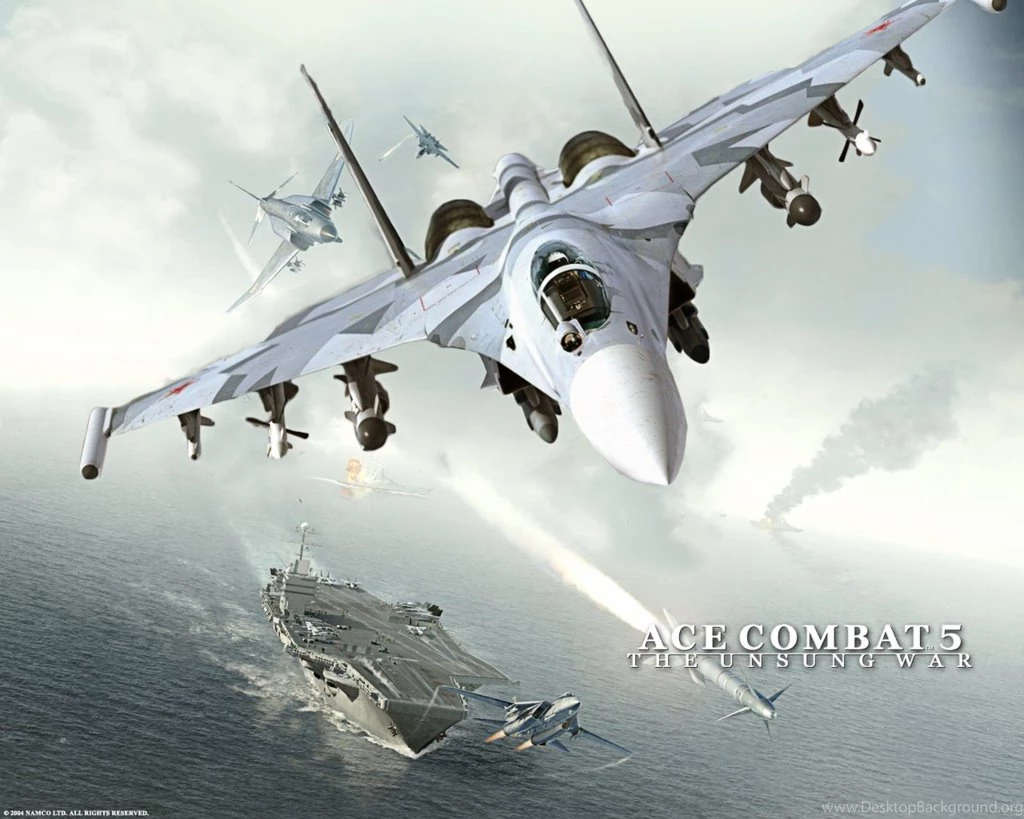 Ace Combat 5 The Unsung War Custom Wallpapers SU 35 By BillyM12345 ...