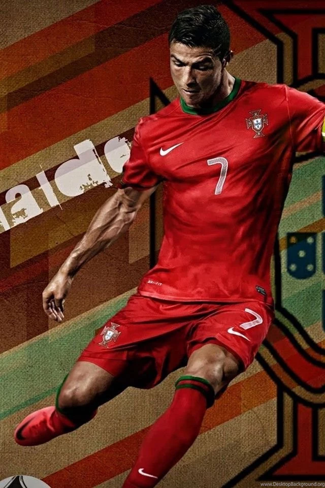Famous Footballer Cristiano Ronaldo   123mobileWallpapers.com