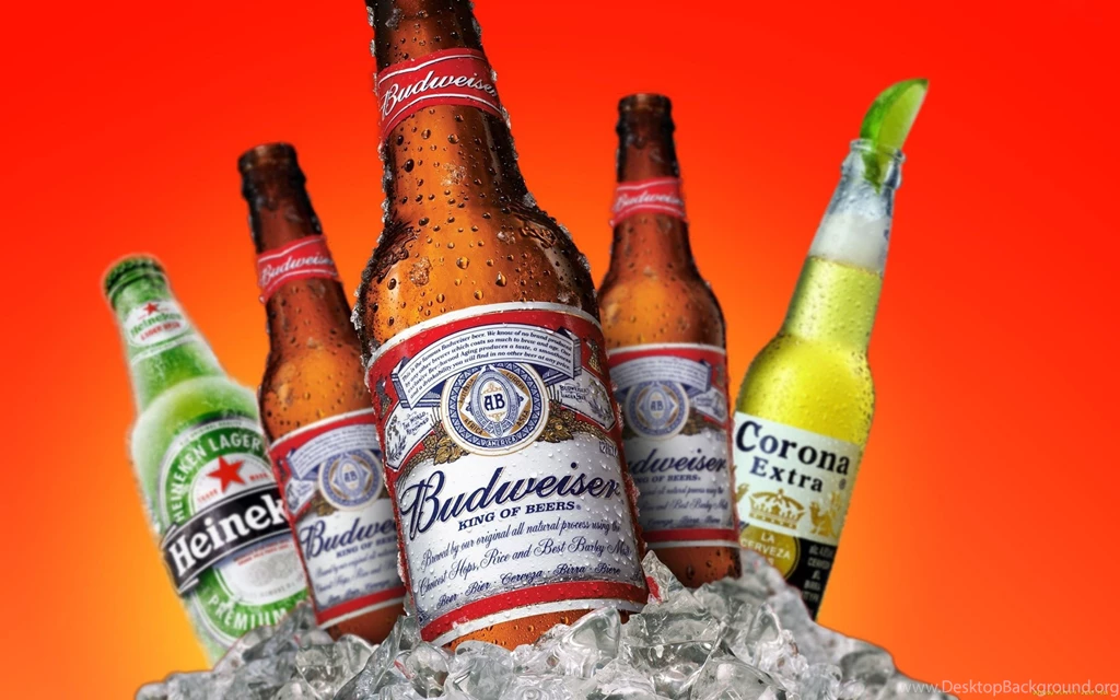 Download Wallpapers 3840x2400 Budweiser, Heineken, Corona Extra ...