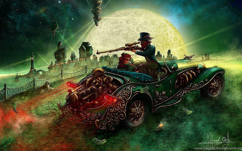 282 Steampunk HD Wallpapers