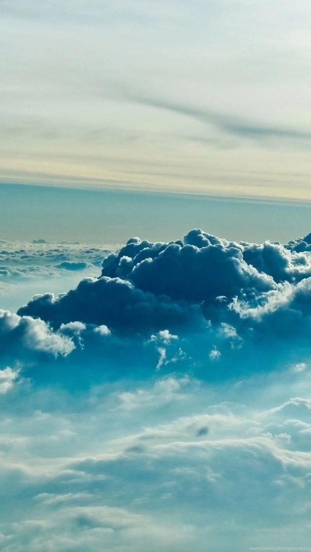 640x1136 Beautiful Clouds Foggy Iphone 5 Wallpapers