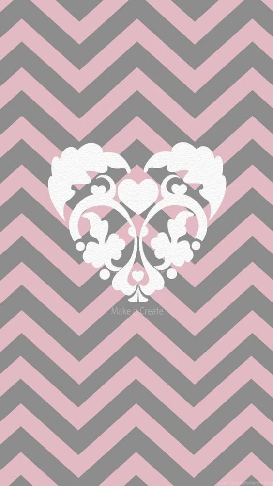 Pink And Gray Chevron HD Wallpapers For iPhone 6 Is A Fantastic HD ...