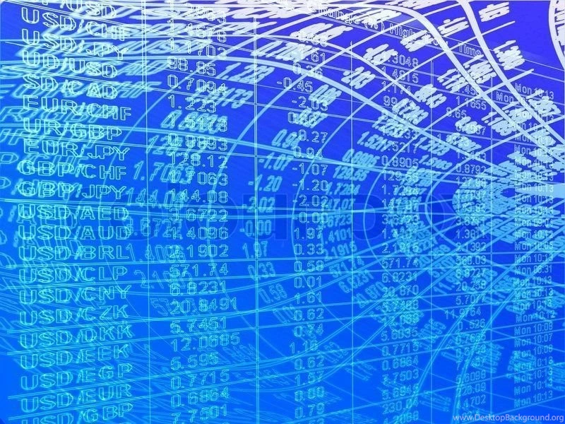 Business Chart Monitor PC Backgrounds Illustration Made Photoshop ...
