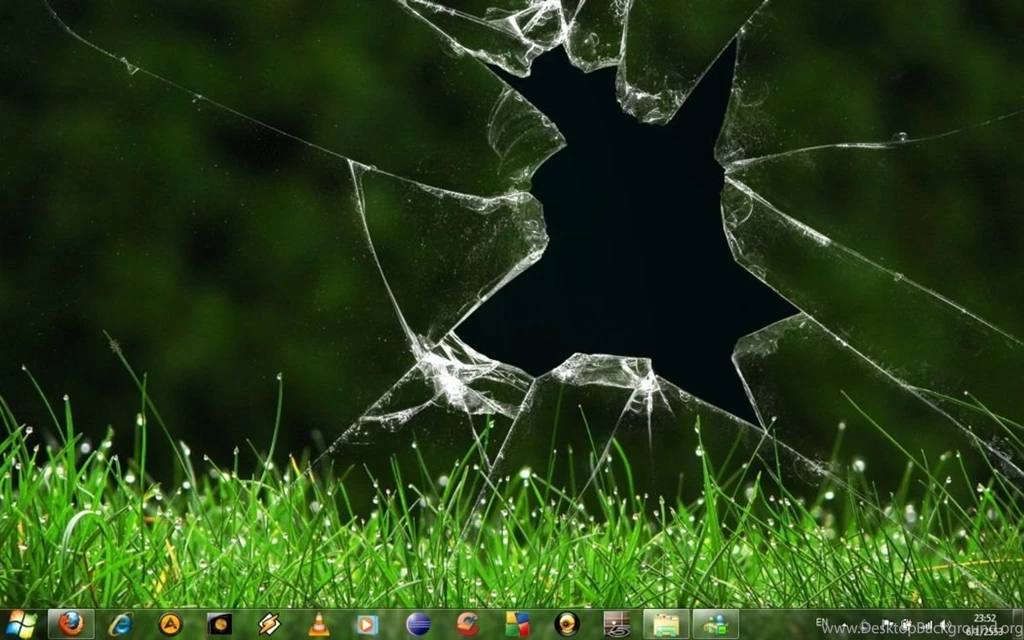 Rainmeter Skins Broken Desktop By Reddevil_No7 Customize.org