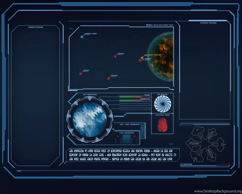 Stargate Computer Screen By Duratec On DeviantArt