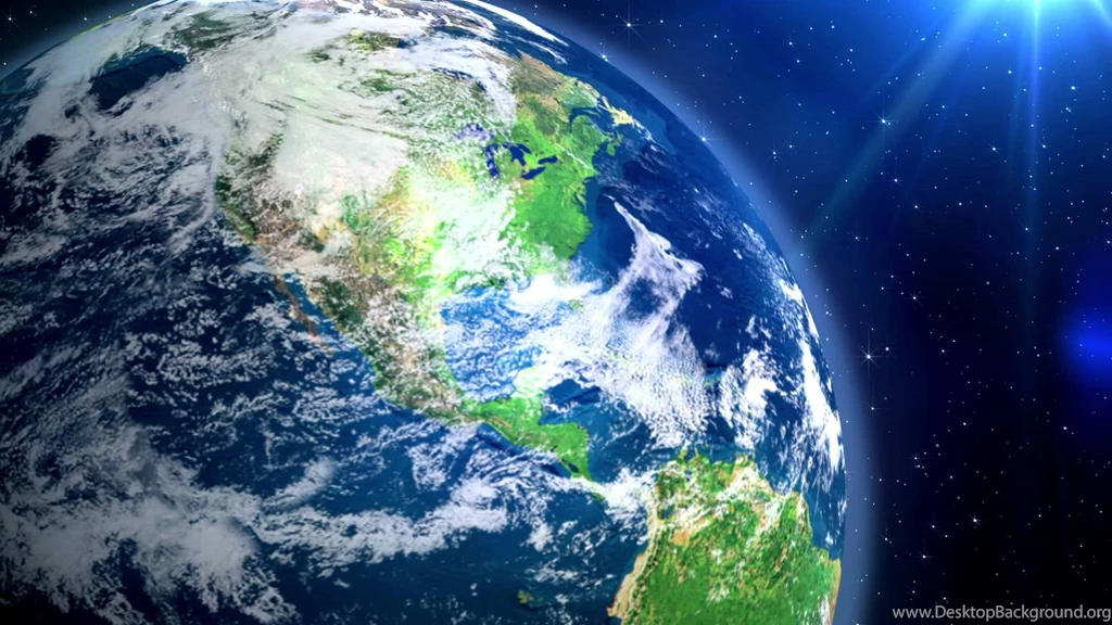Free Earth And Space Motion Backgrounds "Big Earth" YouTube
