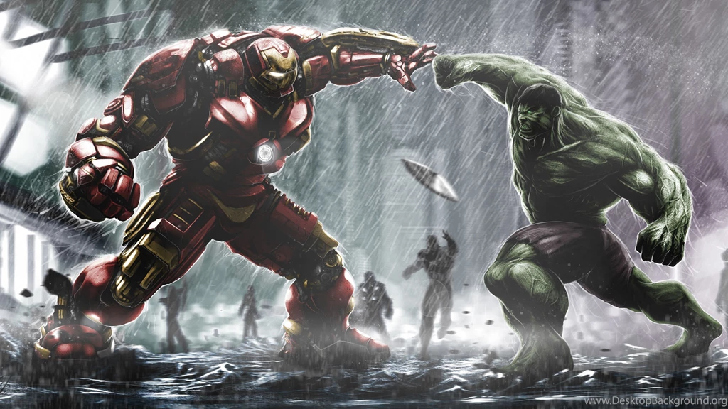 Hulkbuster Ironman Vs Hulk Wallpapers