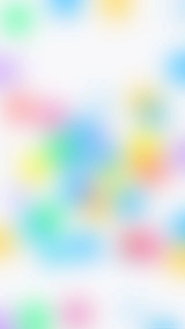 Color Circles Blurred iPhone 5 Wallpapers (640x1136)